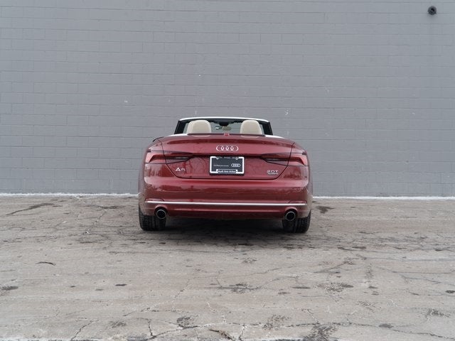 2018 Audi A5 Cabriolet 2.0T Premium Plus quattro