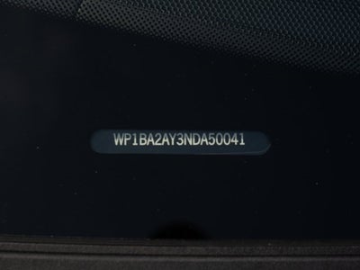 2022 Porsche Cayenne Coupe Platinum Edition