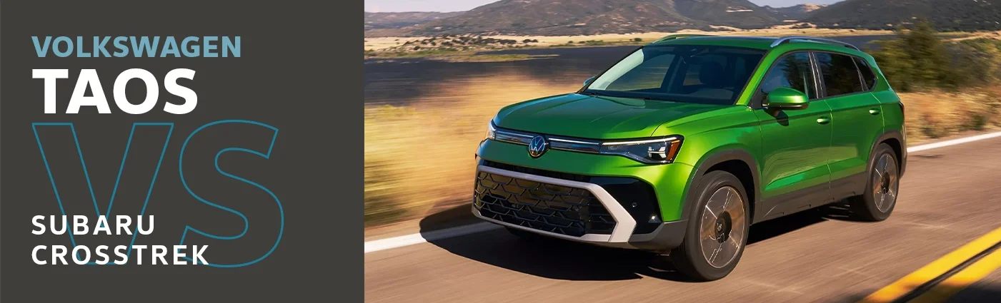 Taos VS Subaru Crosstrek - Volkswagen of Ann Arbor