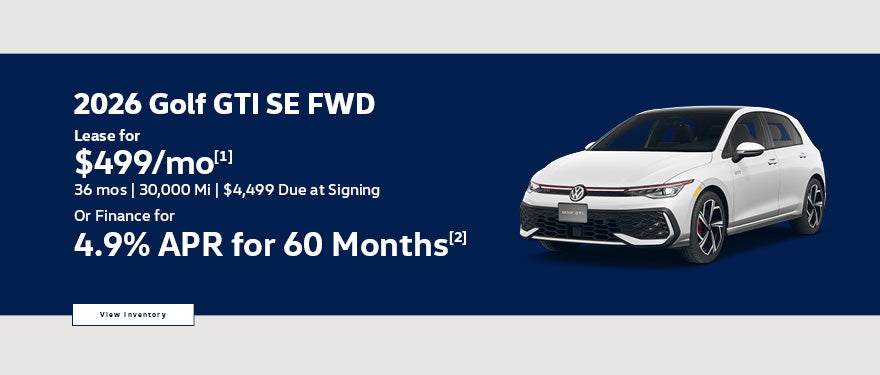 Golf GTI Offer